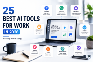 25 Best AI Tools for Work in 2026 (Actually Worth Using)